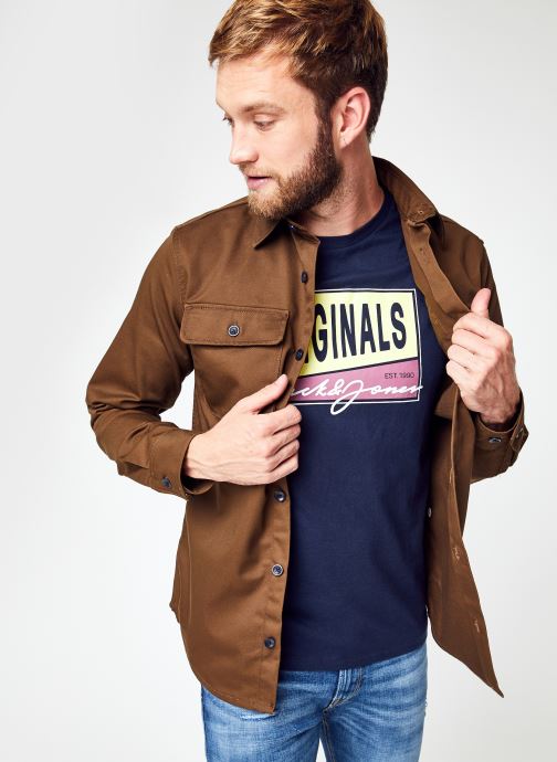 Jordarren Tobis Overshirt Ls par Jack & Jones