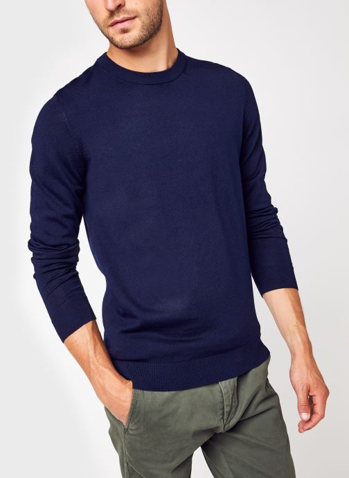 Slhtown Merino Coolmax Knit Crew B Noos par Selected Homme
