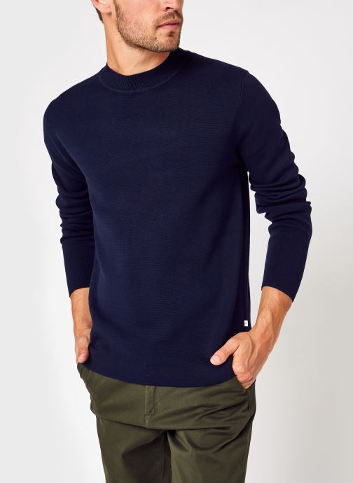 Slhrabb Ls Solid Knit Crew Neck G par Selected Homme