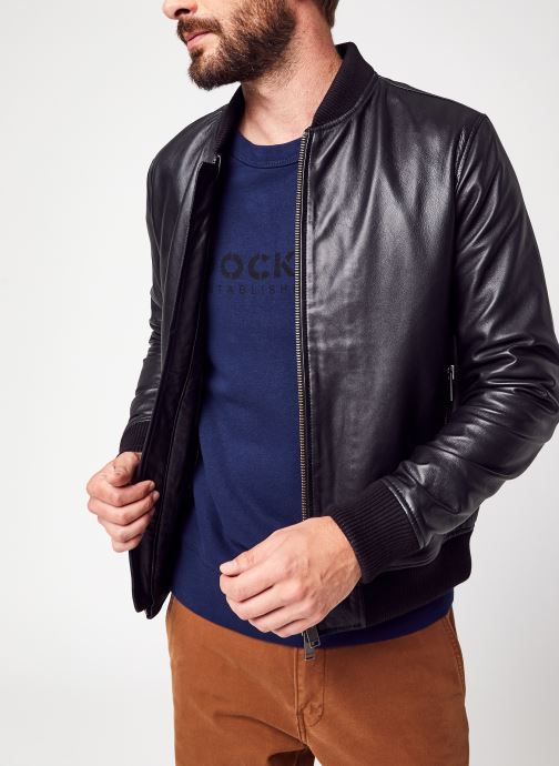 Slhiconic Bomber Leather Jkt W par Selected Homme