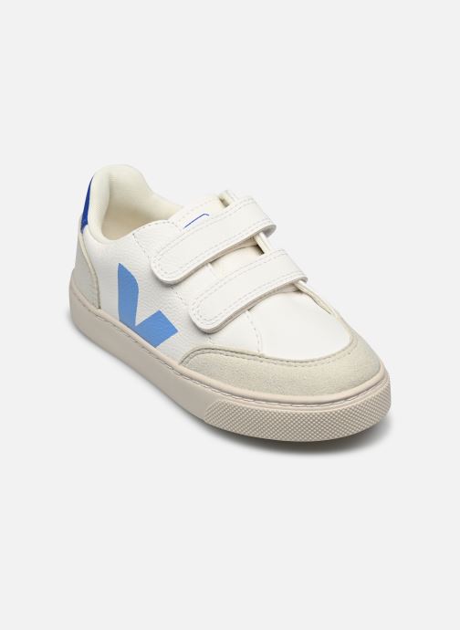 Baskets Small V-12 Velcro Leather pour Enfant - Veja - Modalova