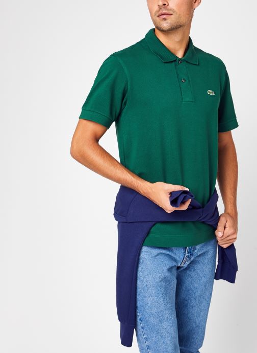 Polo Classique L1221 Manches Courtes Coton Biologique par Lacoste
