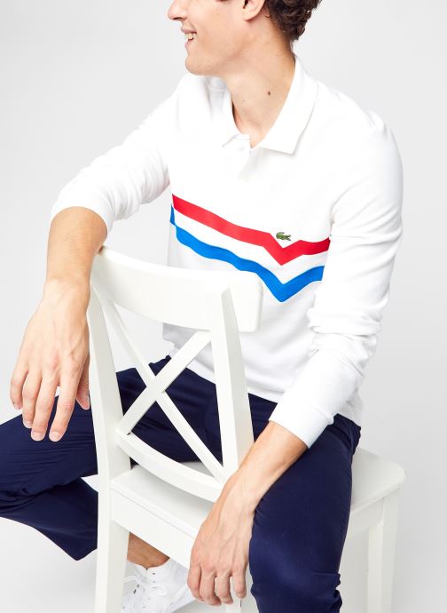 Polo ML Lignes Croco par Lacoste