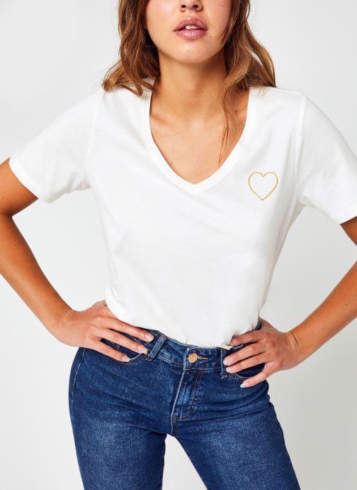 Pcponni Ss Emb Tee Fc par Pieces