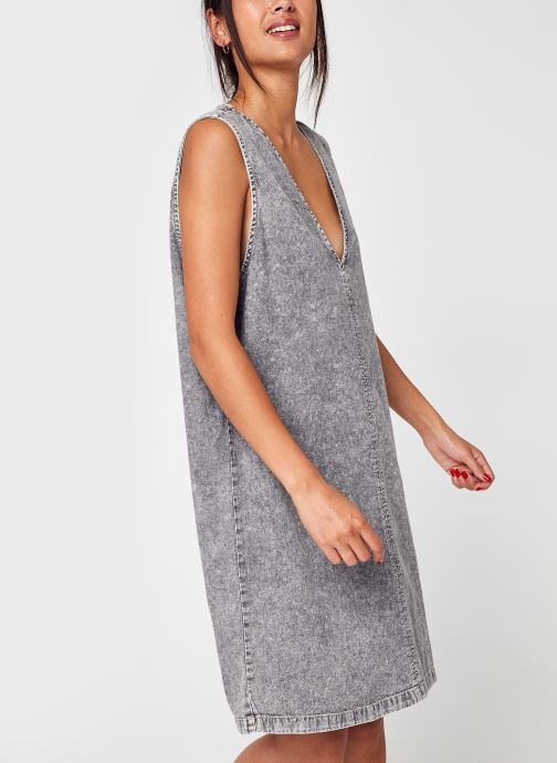 Nmready S/L V Neck Dnm Dress Bg par Noisy May