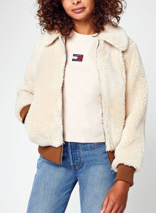 Vmpolly Short Teddy Jacket par Vero Moda