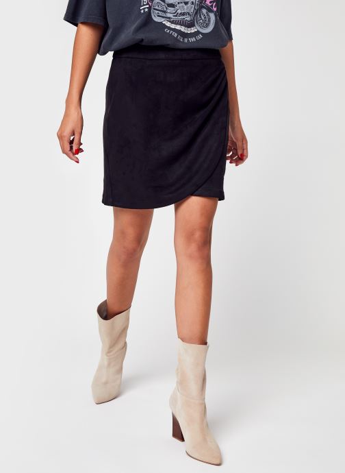 Vmdonnadina Drapy Hw Faux Suede Skirt par Vero Moda