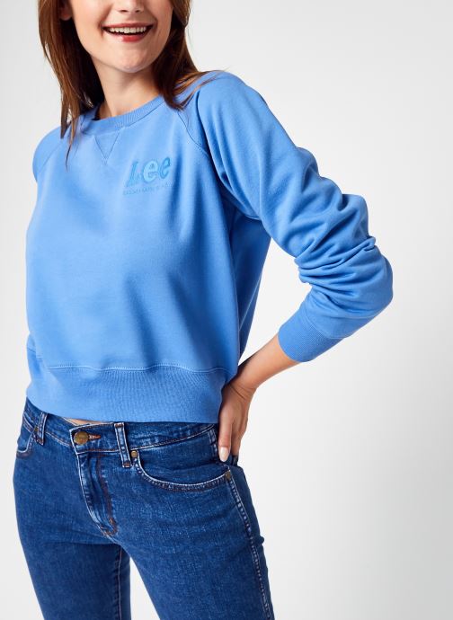 Vintage Cropped Sws Blue Yonder par Lee