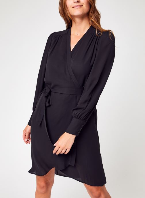 Slfalva Ls Wrap Dress B Noos par Selected Femme