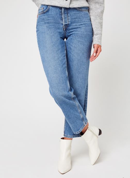 Slfkate Hw Straight Air Blue Jean U par Selected Femme