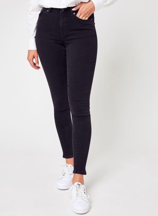 Slfsophia Mw Skinny Black Jeans U Noos par Selected Femme