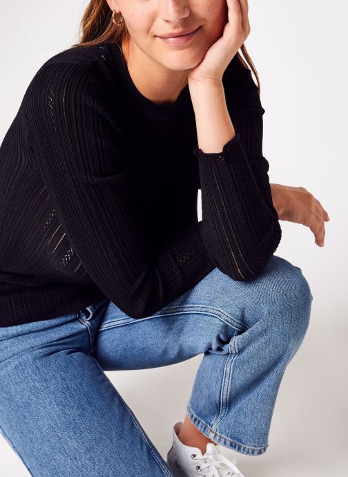 Slfdonnay Ls Knit O-Neck B par Selected Femme