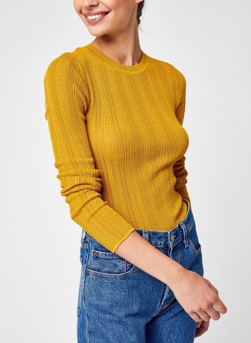 Slfdonnay Ls Knit O-Neck B par Selected Femme