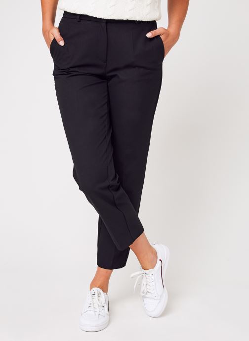 Slfria Mw Cropped Pant Black B Noos par Selected Femme
