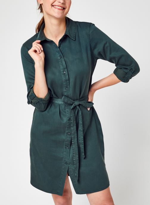 Vibista Denim Belt Dress/Su - Fav par Vila