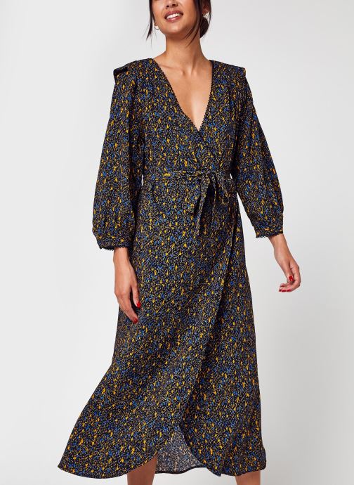 Vizugi V-Neck 3/4 Midi Dress/Su/C17 par Vila