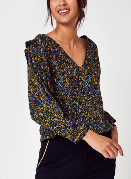 Vizugi Rev V-Neck L/S Top/Su/C17 par Vila