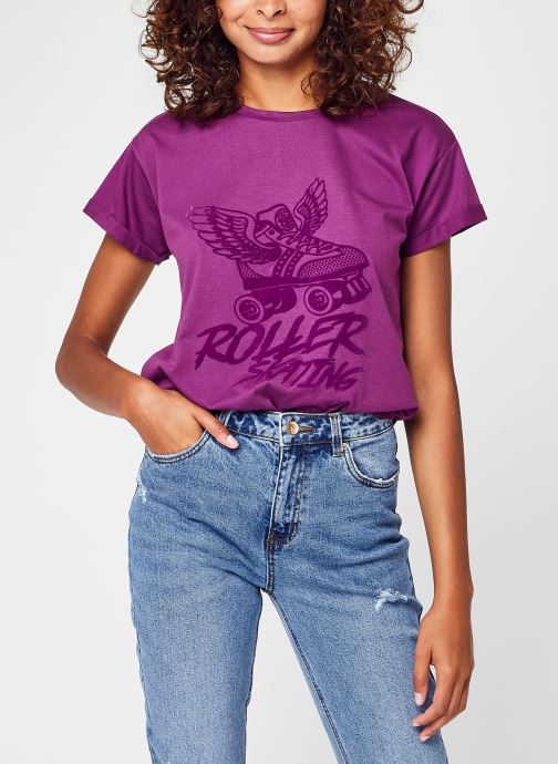 Vinillas Velvet Print T-Shirt/C18 par Vila