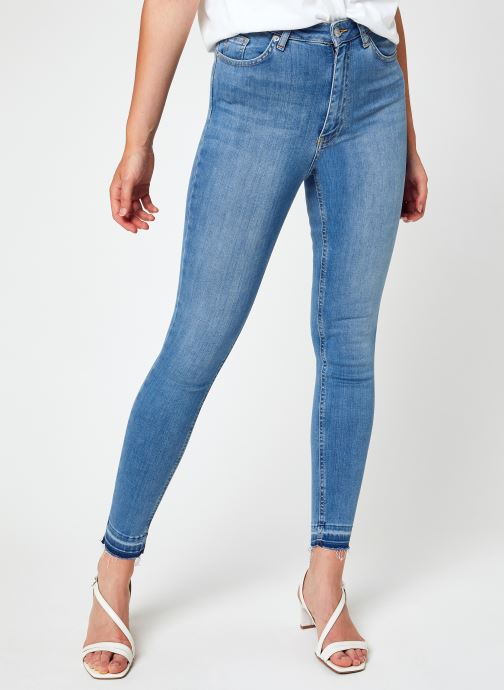 Skinny High Waist Open Hem Jeans par NA-KD