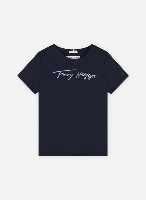 Vêtements Tommy Hilfiger Script Print Tee Short Sleeve pour  Accessoires