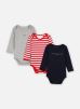 v&#234;tements tommy hilfiger baby body 3 pack gift pour  accessoires