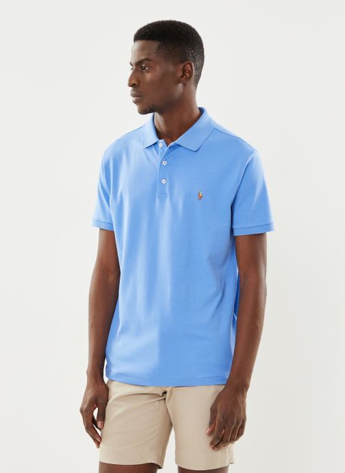 Vêtements Polo Ralph Lauren Polo ajusté en coton doux 710704319 pour  Accessoires