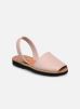 sandales et nu-pieds minorquines avarca cuir pink pour  enfant
