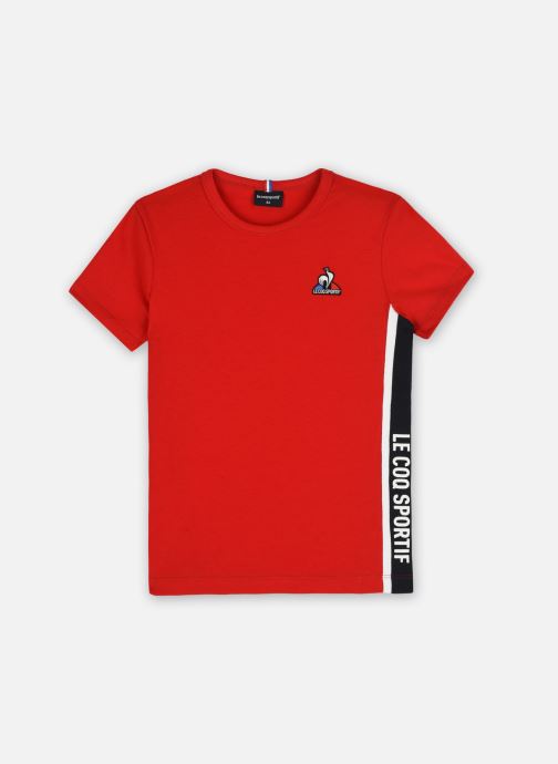 Vêtements Le Coq Sportif BAT Tee SS N°1 Enfant Rouge Electro pour  Accessoires