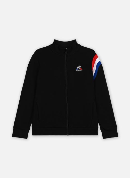 Vêtements Le Coq Sportif TRI FZ Sweat N°1 Enfant Black - N.O.W - Bleu Electro - Rouge Electro pour  Accessoires