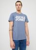 Jack & Jones Vêtements Jjecorp Logo Tee Ss O-Neck Noos pour Accessoires Male S 12151955-Flint Stone