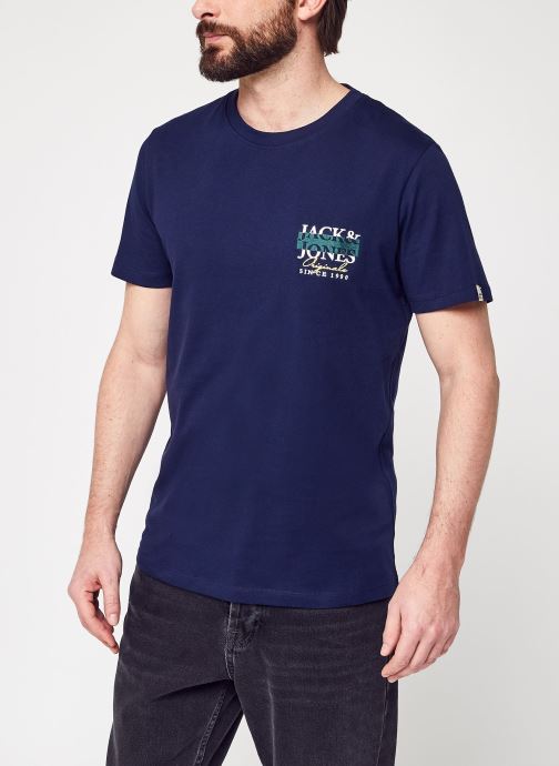 Vêtements Jack & Jones Jorblocks Smallscale Tee Ss Crew Neck pour  Accessoires