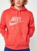 v&#234;tements nike m nike sportswear nike air brushed back pullover hoodie pour  accessoires