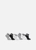 chaussettes et collants converse apparel wordmark ankle 6pk pour  accessoires
