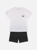 adidas originals Vêtements Short Tee Set Petit Logo - Ensemble d'été Bébé pour Accessoires Unisex 6 9M HE2070