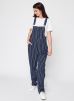 OBJECT Vêtements Objpammy Denim Overall 120 pour Accessoires Female S 23038412-Dark Blue Stripes