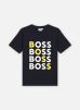 BOSS Vêtements Tee-Shirt Manches Courtes - J25N37 Garçon pour Accessoires Male 6A J25N37/849