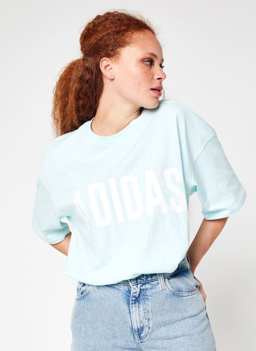 Vêtements adidas performance W Bluv Q2 Ov T - T-shirt manches courtes - Femme pour  Accessoires