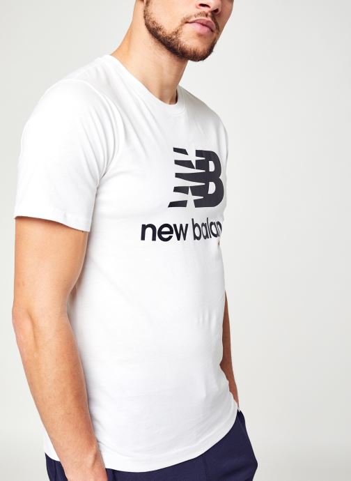 Vêtements New Balance MT01575 NB Essentials Stacked Logo Tee pour  Accessoires