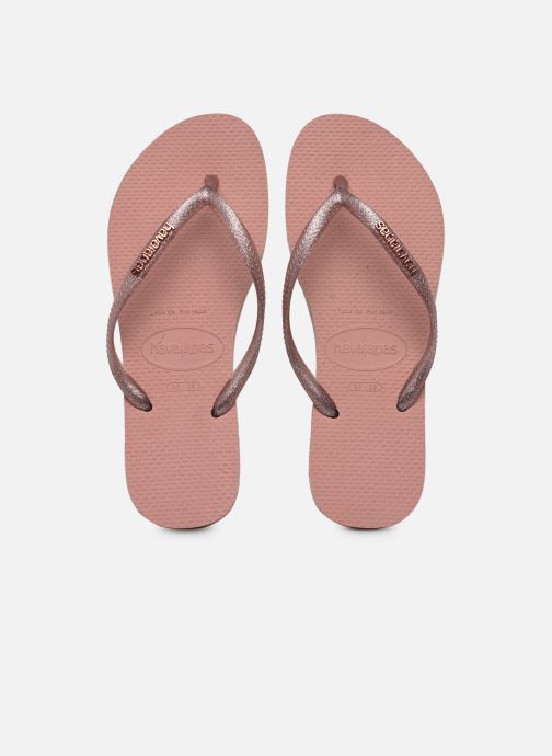 Tongs Hav. Slim Logo Metallic W - Havaianas - Modalova