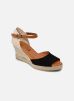 La maison de l'espadrille Sandales et nu-pieds Espadrille compensée pour Femme Female 37 807-4 / Noir