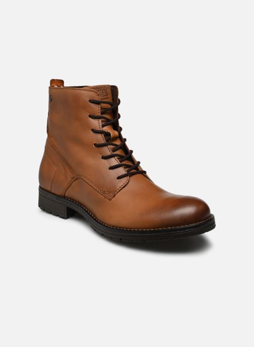 Bottines et boots Jack & Jones JFWORCA LEATHER COGNAC pour  Homme