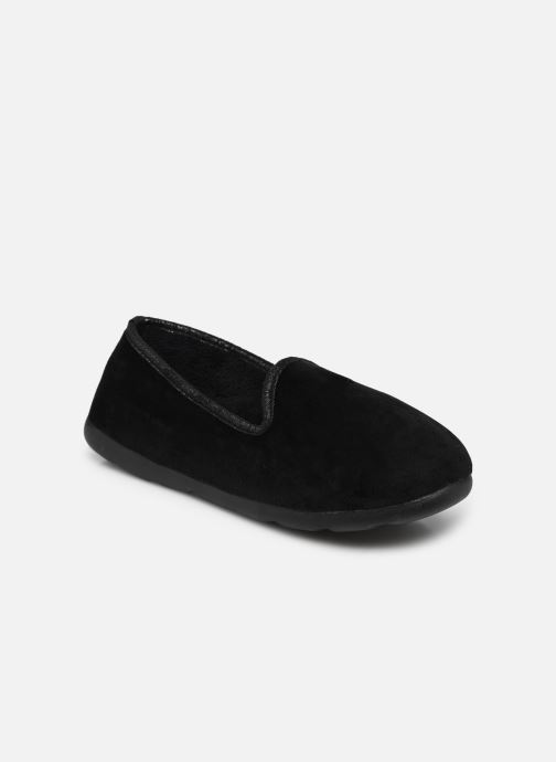 Chaussons Slipper Ergonomique EveryWear microvelours – passepoil suédine brillante - Isotoner - Modalova