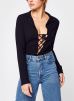 v&#234;tements na-kd lace up long sleeve top pour  accessoires
