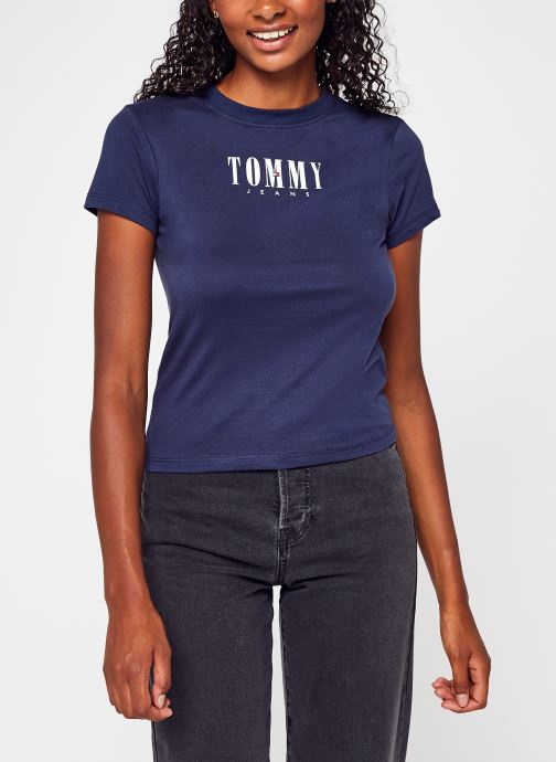 Vêtements Tommy Jeans Tjw Baby Essential Logo 2 Ss pour  Accessoires