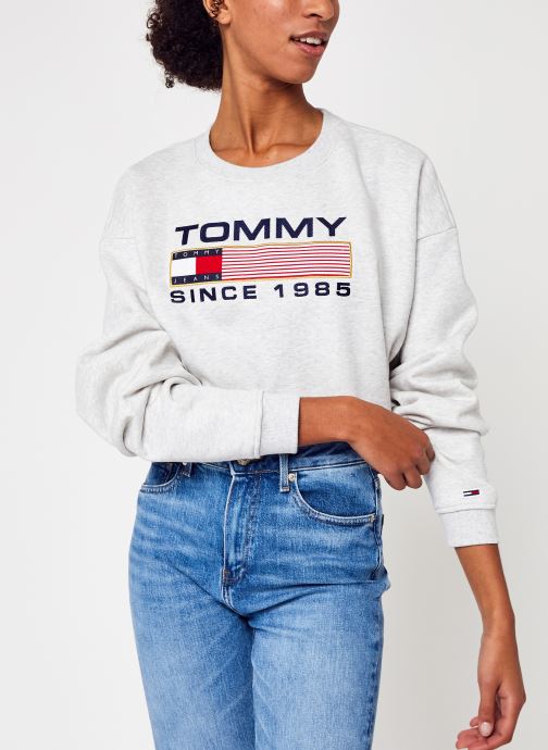 Vêtements Tommy Jeans Tjw Super Crop Modern Ath Crew pour  Accessoires