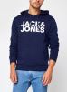 Jack & Jones Vêtements Jjecorp Logo Sweat Hood Print pour Accessoires Male S 12152840-Navy Blazer/Large