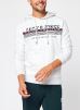 Jack & Jones Vêtements Jjiron Sweat Hood pour Accessoires Male S 12211541-White Melange