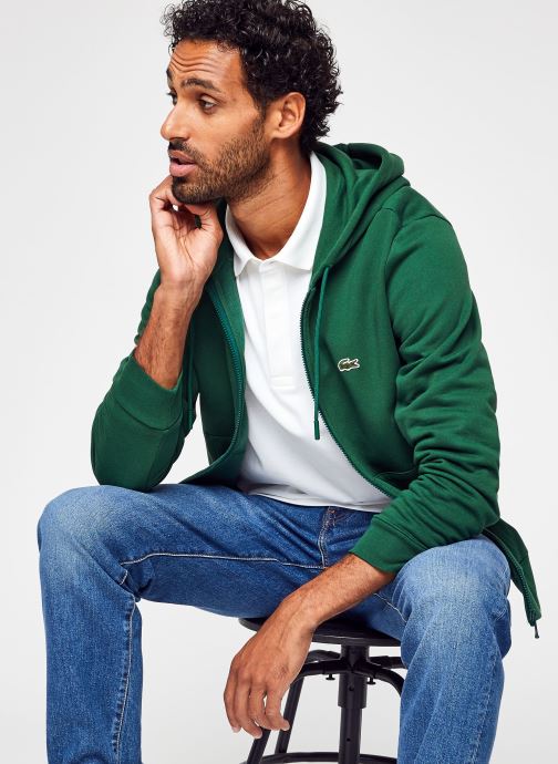 Vêtements Lacoste Sweatshirt homme en molleton pour  Accessoires