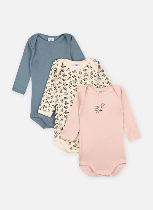 Vêtements Lot De 3 Bodies Us ML Bébé Fille - A05NM00 pour Accessoires - Petit Bateau - Modalova