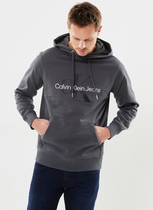 Vêtements Calvin Klein Jeans Seasonal Monologo Regular Hoodie pour  Accessoires